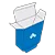 Packaging with bottom closure